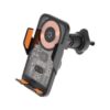 Chargeur de voiture sans fil 15 W et support de téléphone FJ26
