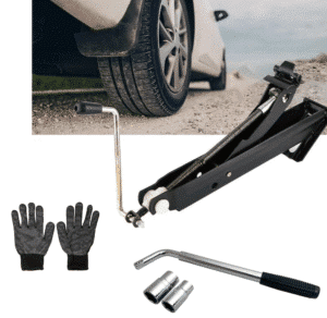 Pack Cric VW 1,7 + Clé roue + Gants