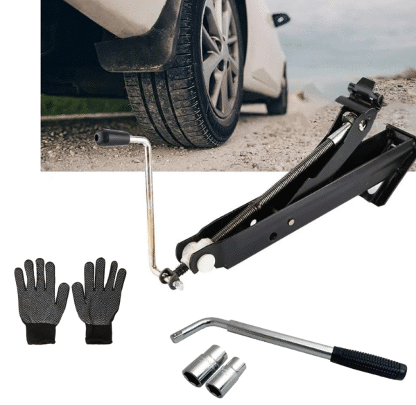 Pack Cric VW 1,7 + Clé roue + Gants