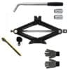 Pack de cric 1,5T + clé roue + gant