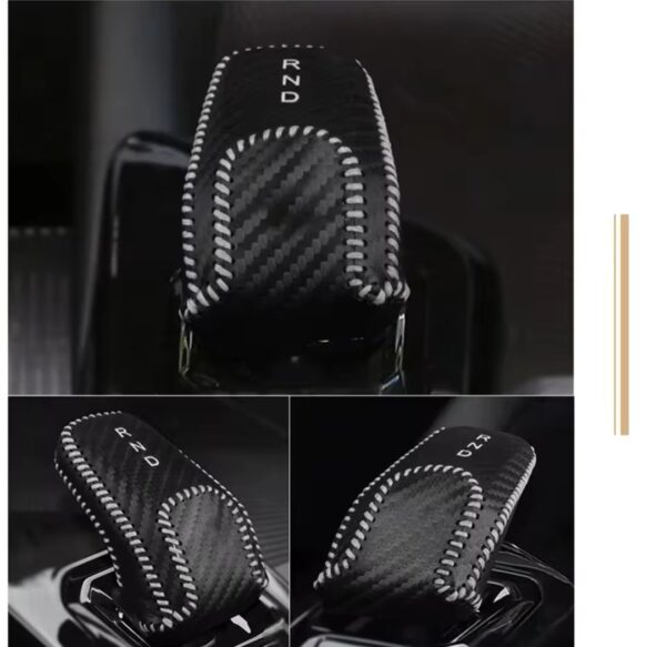 Couvre levier de vitesse en cuir pour geely coolray