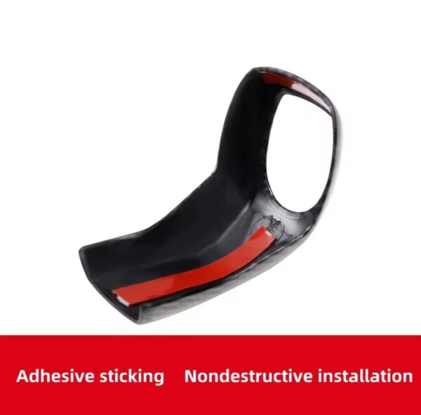 Couvre pommeau vitesse carbon pour t roc vw