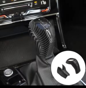 Couvre pommeau vitesse carbon pour t roc vw