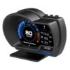 Compteur de vitesse OBD2 + GPS  HUD Turbo RPM alarme