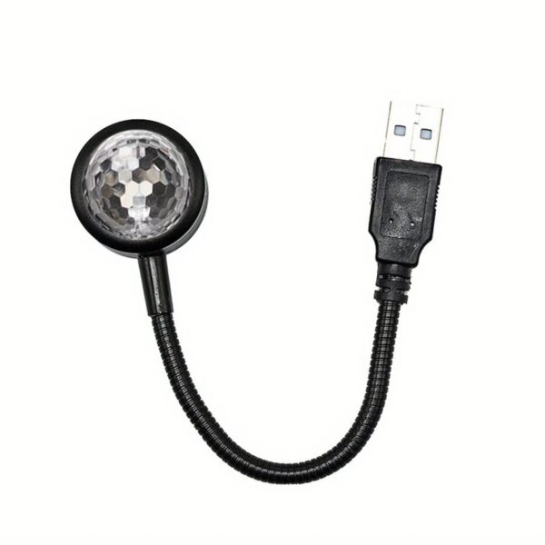 Lampe Atmosphère de Voiture USB Projecteur