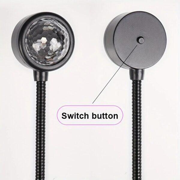 Lampe Atmosphère de Voiture USB Projecteur