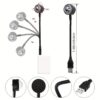 Lampe Atmosphère de Voiture USB Projecteur
