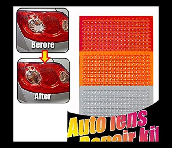 Kit de réparation verre de phare 3Pcs