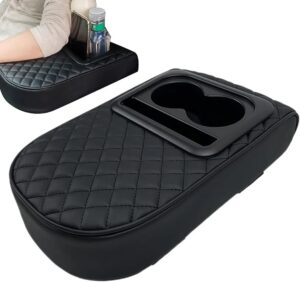 Couvre accoudoir avec porte gobelet multifonction