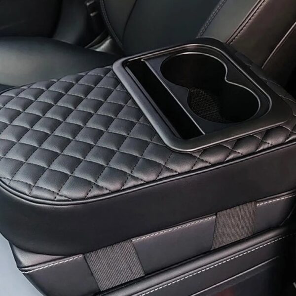 Couvre accoudoir avec porte gobelet multifonction