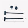 Attache de cable rapide 24pcs