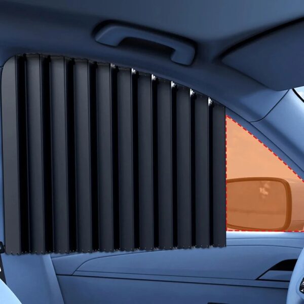 2pcs Rideaux magnétique pour vitre voiture