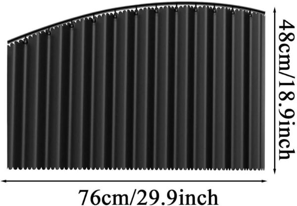2pcs Rideaux magnétique pour vitre voiture