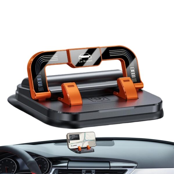 support telephone rotatif 360°