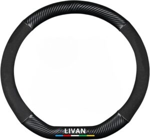 Couvre volant carbon Pour Livan